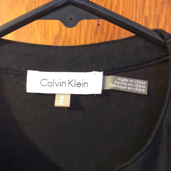 Calvin Klein sleeveless tank top with black lace - Picture 2 of 6